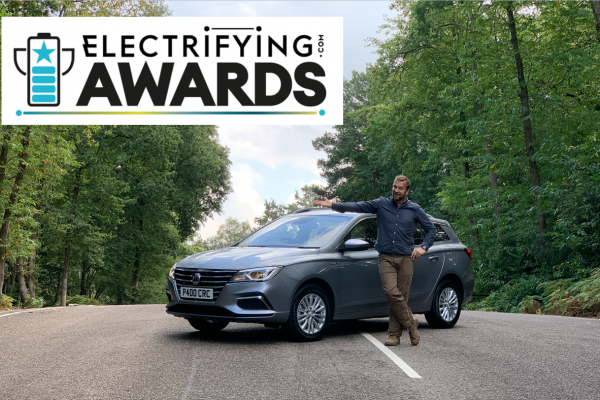 MG5 EV cleans up for value in Electrifying honours