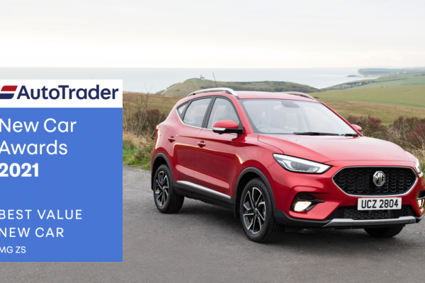 MG takes double honours in Auto Trader New Car Awards 2021